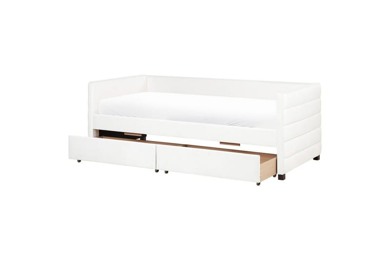 Daybed med opbevaring Marray - Hvid - Møbler - Børnemøbler - Børneseng & juniorseng