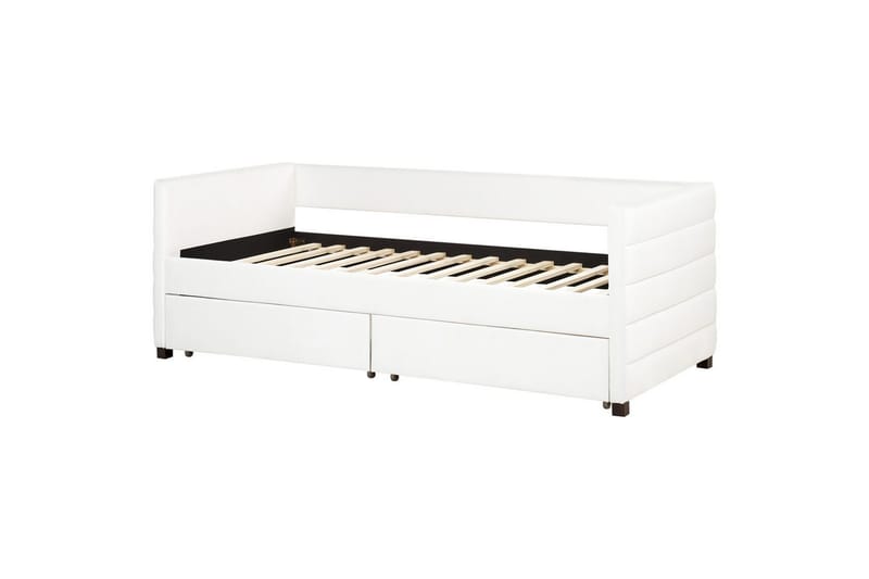Daybed med opbevaring Marray - Hvid - Møbler - Børnemøbler - Børneseng & juniorseng