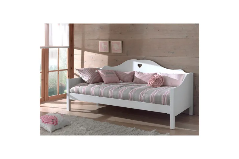 Køjeseng med skuffe Amori 90 x 200 cm Hvid - Møbler - Børnemøbler - Børneseng & juniorseng