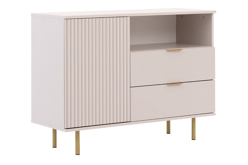 Staffin Børneskab 107x80 cm - Cashmere - Møbler - Børnemøbler - Opbevaring børneværelse - Børneskab