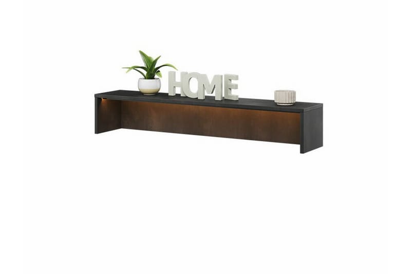 Rathmore Børnehylder 110 cm - Mørkegrå - Møbler - Børnemøbler - Opbevaring børneværelse - Hylde børneværelse