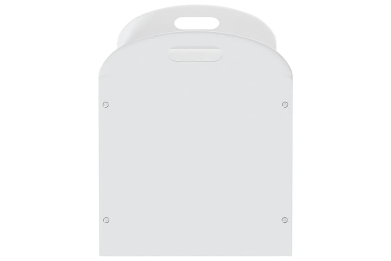 opbevaringsbænk til børn 62x40x46,5 cm MDF hvid - Hvid - Legetøjskasse
