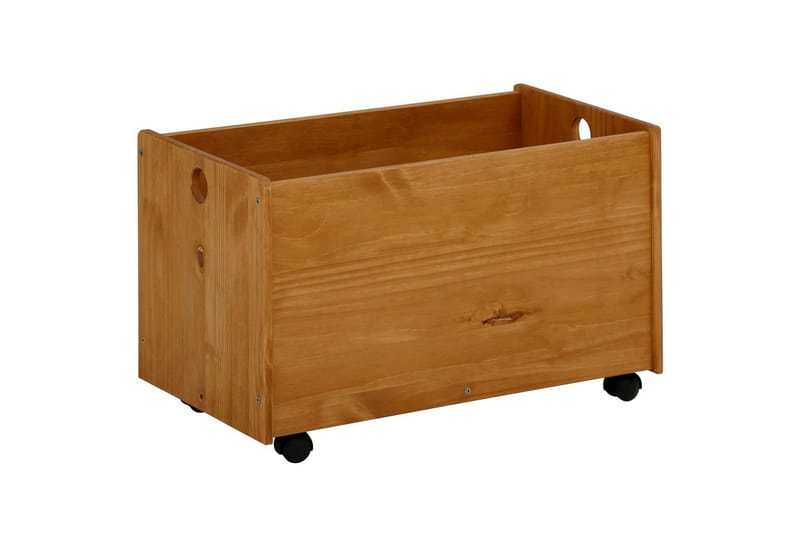 Legetøjskasse/Kiste Alpi 68x39x43 cm, Grå - 68x39x43 cm, Grå - Møbler - Børnemøbler - Opbevaring børneværelse - Opbevaring legetøj - Legetøjskasse