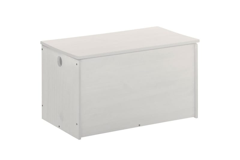 Legetøjskasse/Kiste Alpi 70x40x40 cm, Hvid - 70x40x40 cm, Hvid - Møbler - Børnemøbler - Opbevaring børneværelse - Opbevaring legetøj - Legetøjskasse