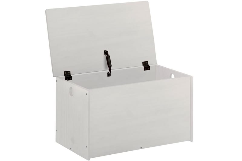 Legetøjskasse/Kiste Alpi 70x40x40 cm, Hvid - 70x40x40 cm, Hvid - Møbler - Børnemøbler - Opbevaring børneværelse - Opbevaring legetøj - Legetøjskasse