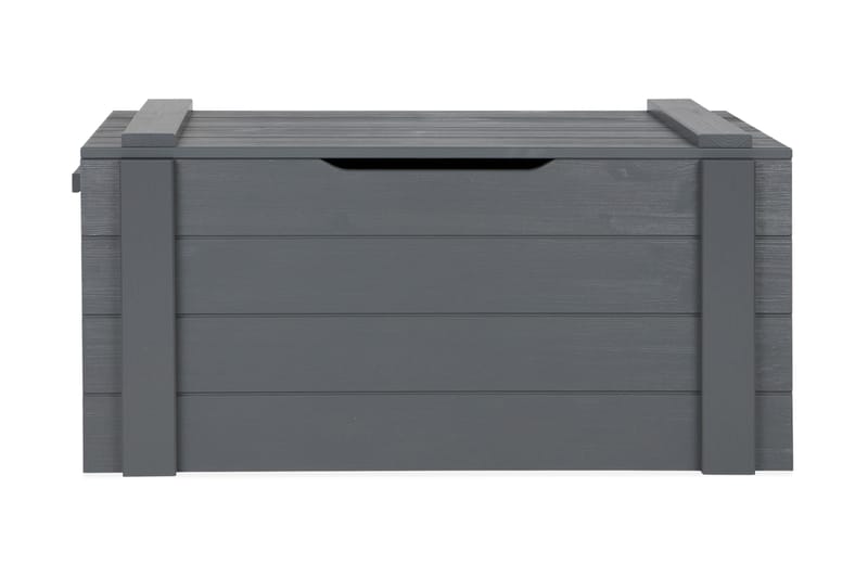 Tenney Opbevaringskasse 90 cm - Stålgrå Fyrretræ - Legetøjskasse