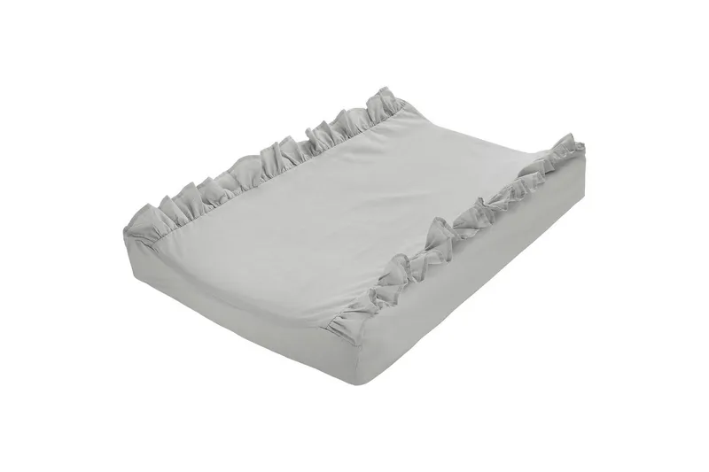 Puslepudebetræk Volang 50 x 70 cm, Grå