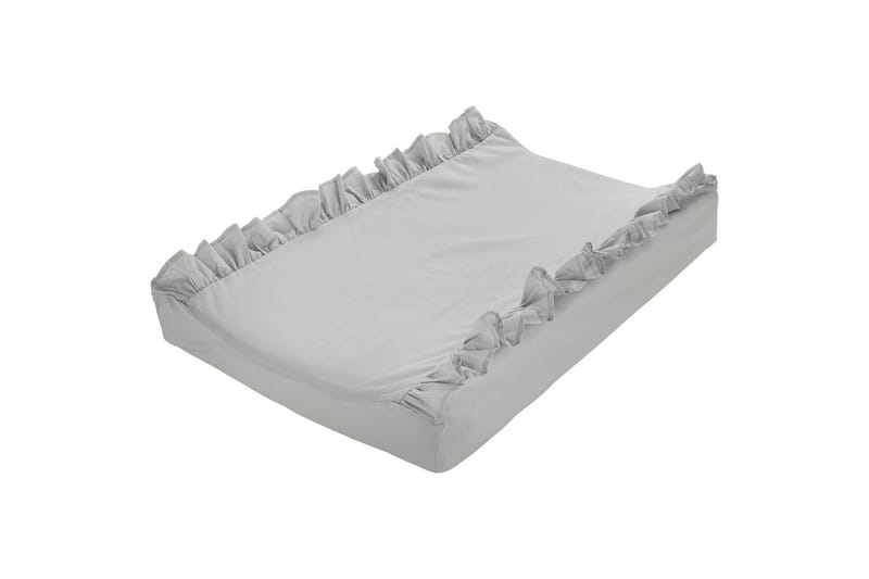 Puslepudebetræk Volang 50 x 70 cm - Grå - Møbler - Børnemøbler - Puslebord - Puslebordsunderlag