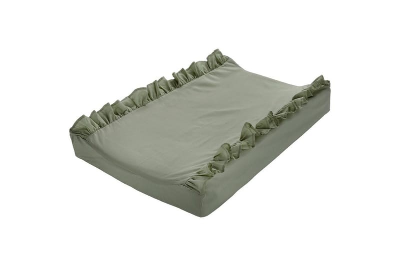 Puslepudebetræk Volang 50 x 70 cm, Grøn