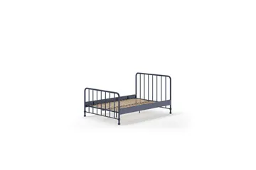 Seng Bronxx Blå, 140 x 200 cm - Blå, 140 x 200 cm - Møbler - Børnemøbler - Børneseng & juniorseng