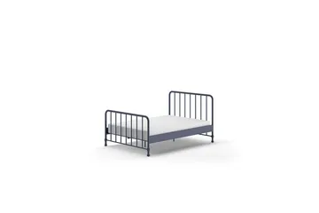 Seng Bronxx Blå, 140 x 200 cm - Blå, 140 x 200 cm - Møbler - Børnemøbler - Børneseng & juniorseng