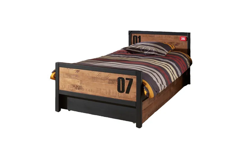 Seng med skuffe Alex, undefined