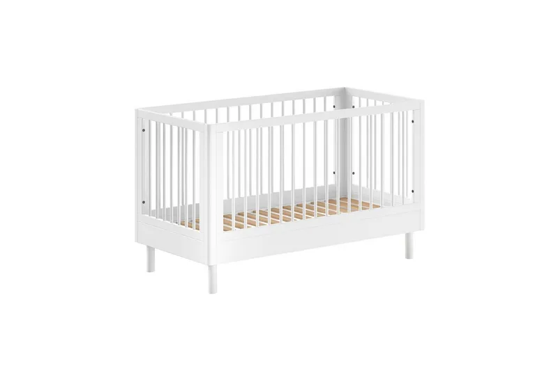 Spjälsäng med byrå garderob Jaxx Forrest Jaxx White - Møbler - Børnemøbler - Børnemøbelsæt