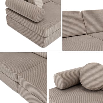 Tharosin 2-personers børnesofa - beige - Møbler - Børnemøbler - Børnesofa