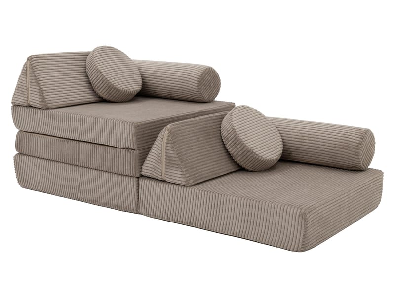Tharosin 2-personers børnesofa - beige - Møbler - Børnemøbler - Børnesofa