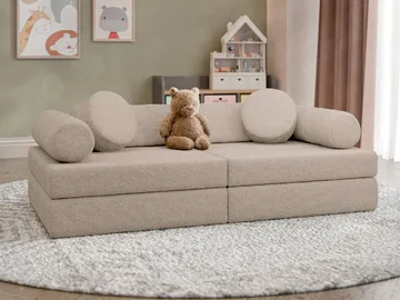 Tharosin 2-personers børnesofa - beige - Møbler - Børnemøbler - Børnesofa