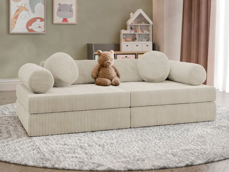Tharosin Børnesofa - Beige - Møbler - Børnemøbler - Børnesofa