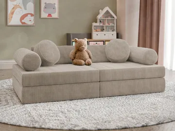 Tharosin Børnesofa - Brun - Møbler - Børnemøbler - Børnesofa