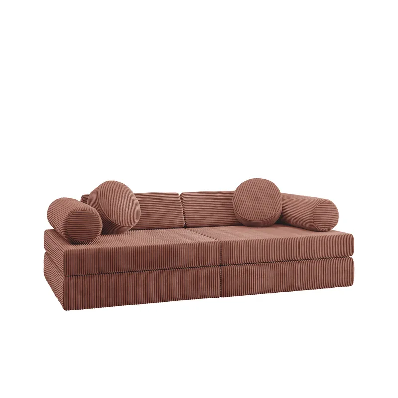 Tharosin Børnesofa - Rosa - Møbler - Børnemøbler - Børnesofa