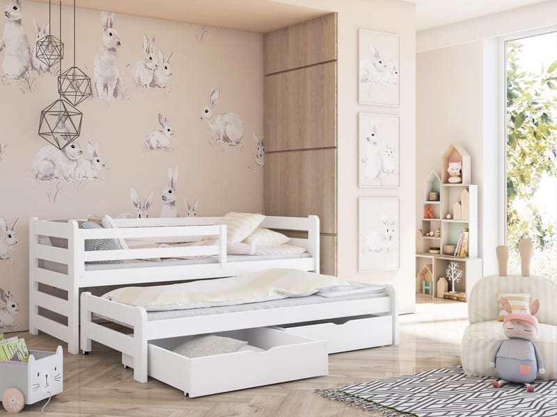 Tynor Juniorseng 90x200 cm - Beige - Møbler - Børnemøbler - Børneseng & juniorseng