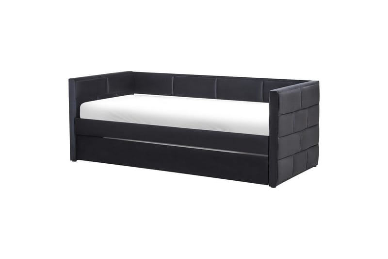 Uddragelig seng Chavonne - Sort - Møbler - Børnemøbler - Børneseng & juniorseng