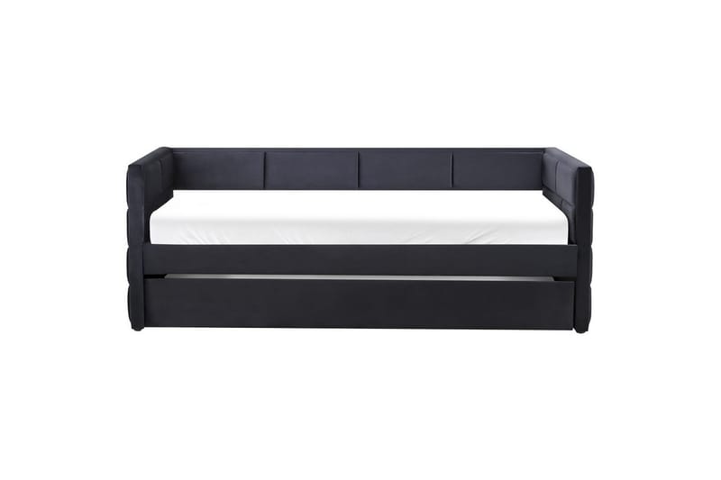 Uddragelig seng Chavonne - Sort - Møbler - Børnemøbler - Børneseng & juniorseng