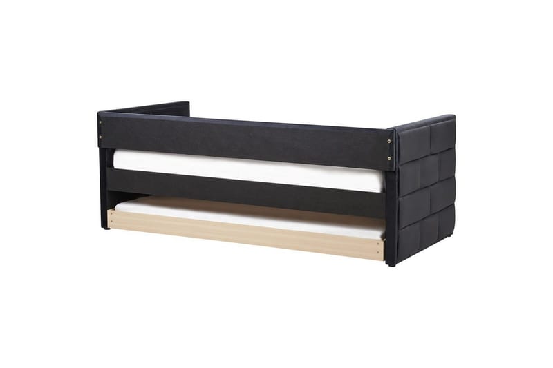 Uddragelig seng Chavonne - Sort - Møbler - Børnemøbler - Børneseng & juniorseng
