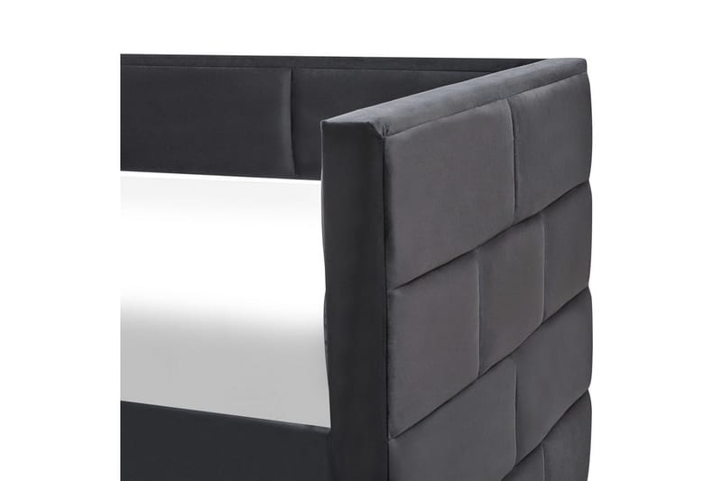 Uddragelig seng Chavonne - Sort - Møbler - Børnemøbler - Børneseng & juniorseng