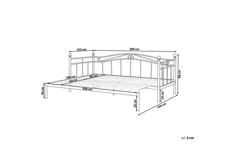 Udtræksseng Tulle - Møbler - Børnemøbler - Børneseng & juniorseng