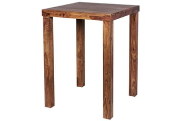 Barbord Wohnling Stabilt Massivt sheeshamtræ 80 x 80 x 110 cm - Møbler - Borde - Barbord & ståbord