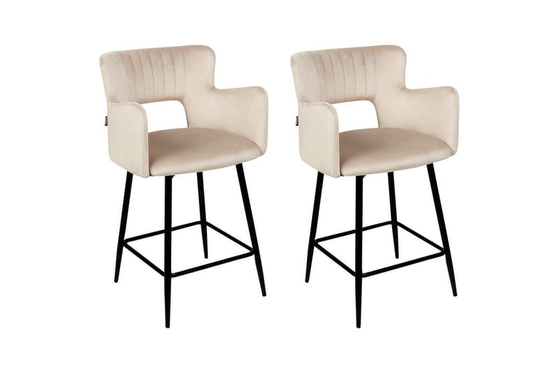 Barstol Beliani Sanilac set om 2 Blå-Svart Taupe VALUE_MISSING_18025, undefined
