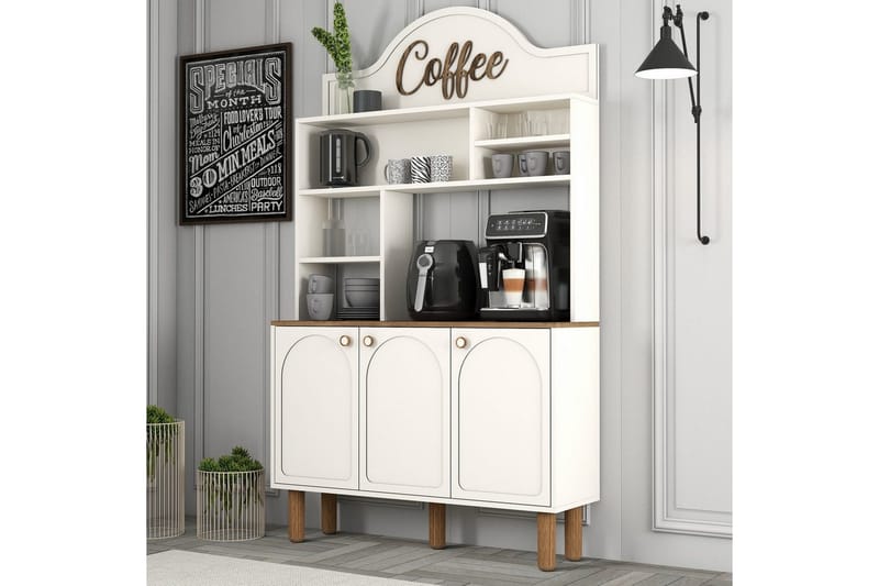 Bohemian Barsæt 120 cm - Cremevhid - Møbler - Borde