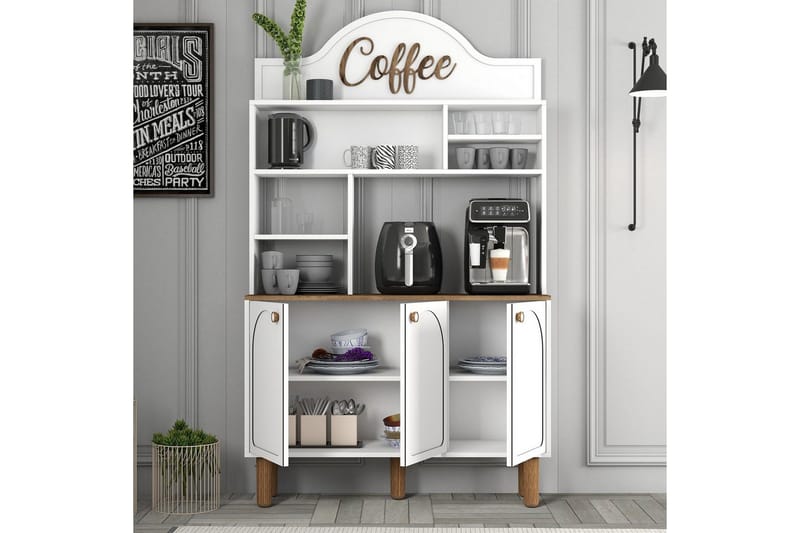 Bohemian Barsæt 120 cm - Hvid - Møbler - Borde