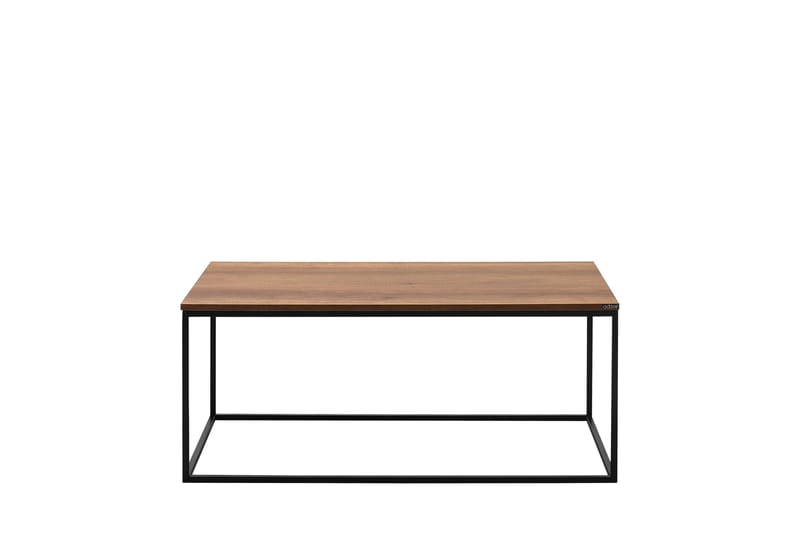 Ajmit Sofabord 100x60 cm Brun, Hanah Home