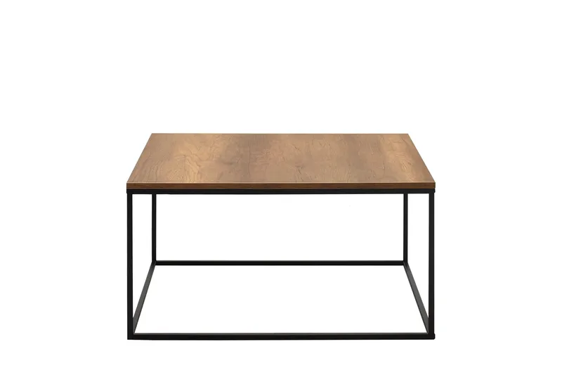 Ajmit Sofabord 80x80 cm Brun - Hanah Home - Møbler - Borde - Sofabord