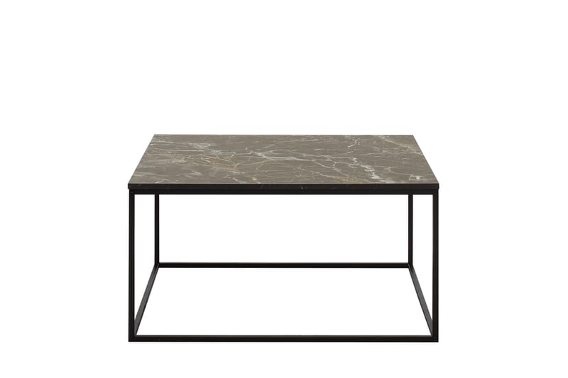 Ajmit Sofabord 80x80 cm Sort - Hanah Home - Møbler - Borde - Sofabord