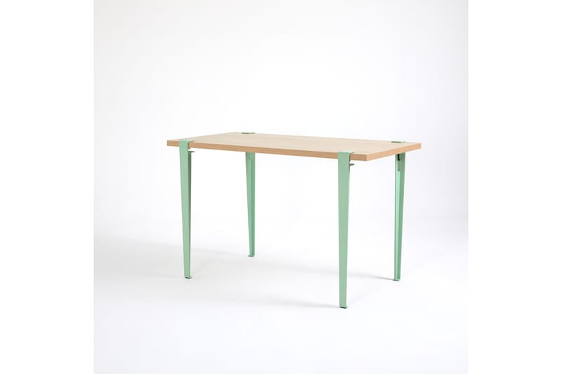 Eurotas Spisebord 120x60 cm Brun/Blå - Hanah Home - Møbler - Borde - Spisebord og køkkenbord