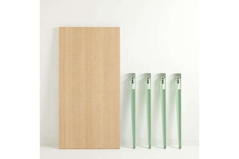 Eurotas Spisebord 120x60 cm Brun/Blå - Hanah Home - Møbler - Borde - Spisebord og køkkenbord