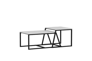 Minimal Sofabord 75x50 cm Hvid