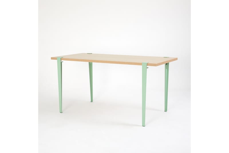 Pineios Spisebord 150x75 cm Brun/Blå - Hanah Home - Møbler - Borde - Spisebord og køkkenbord