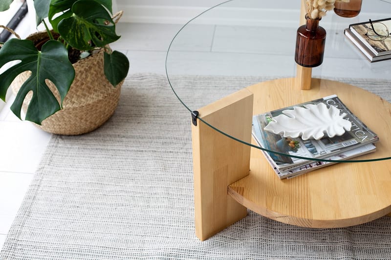 Mumondo Sofabord 75 cm Brun - Hanah Home - Møbler - Borde - Sofabord