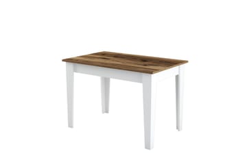 Levents Spisebord 110x72 cm Brun/Hvid