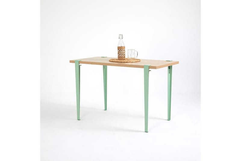 Eurotas Spisebord 120x60 cm Brun/Blå - Hanah Home - Møbler - Borde - Spisebord og køkkenbord