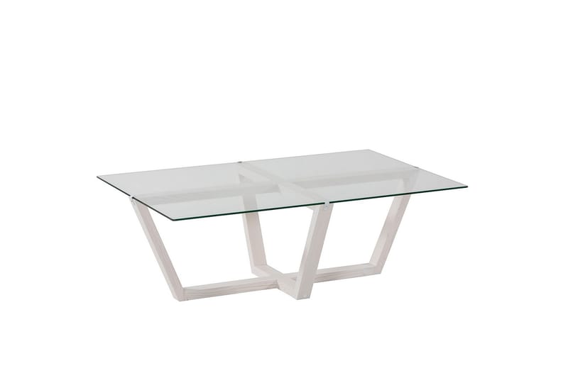 Liepene Sofabord 105x65 cm Hvid - Hanah Home - Møbler - Borde - Sofabord