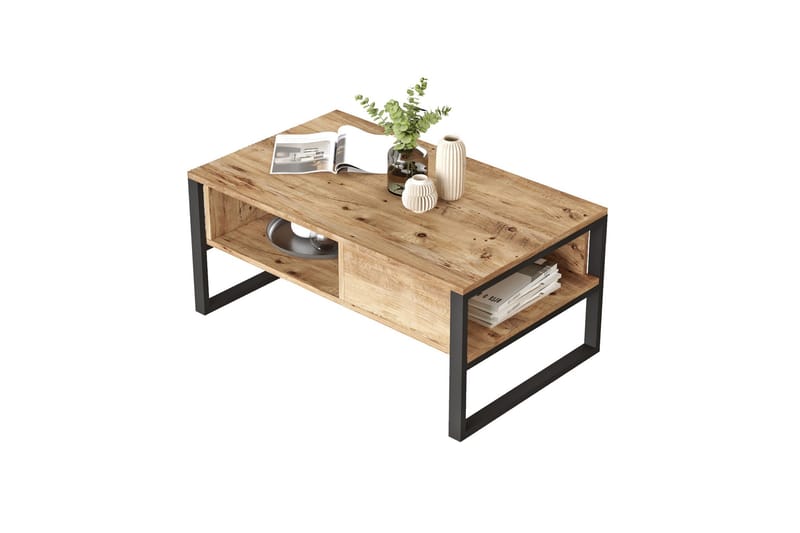 Jakh Sofabord 100x59,7 cm Mørk Blå - Hanah Home - Møbler - Borde - Sofabord