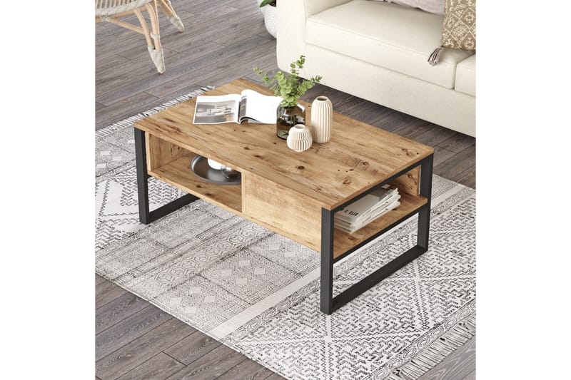 Jakh Sofabord 100x59,7 cm Mørk Blå - Hanah Home - Møbler - Borde - Sofabord