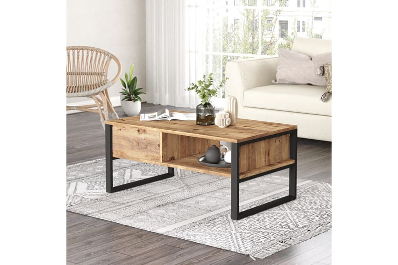 Jakh Sofabord 100x59,7 cm Mørk Blå - Hanah Home - Møbler - Borde - Sofabord