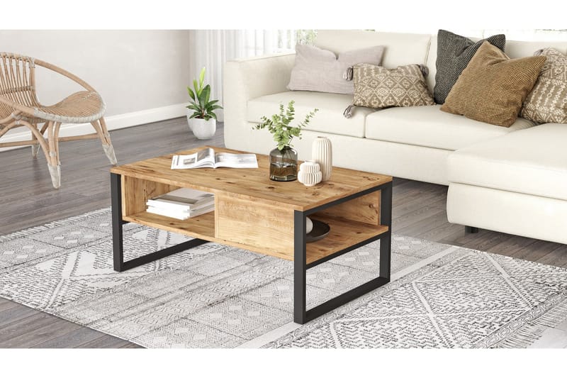 Jakh Sofabord 100x59,7 cm Mørk Blå - Hanah Home - Møbler - Borde - Sofabord