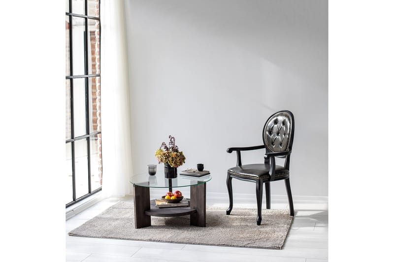 Mumondo Sofabord 75 cm Sort - Hanah Home - Møbler - Borde - Sofabord