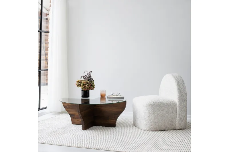 Amphora Sofabord 92 cm Brun - Hanah Home - Møbler - Borde - Sofabord